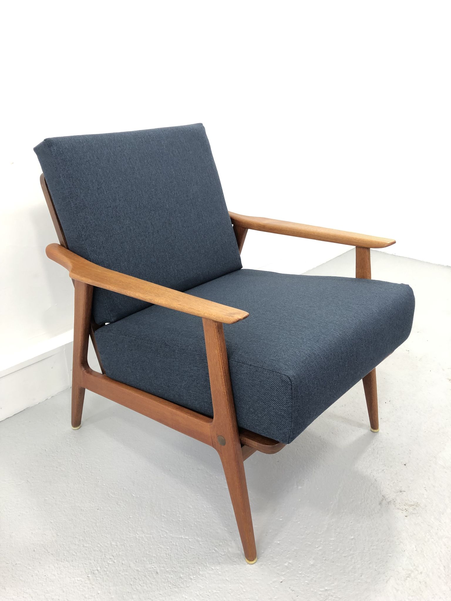Paire de Fauteuils en teck danois vintage, années 1970