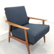 Paire de Fauteuils en teck danois vintage, années 1970