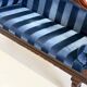 Antique Victorian chaise longue / méridienne