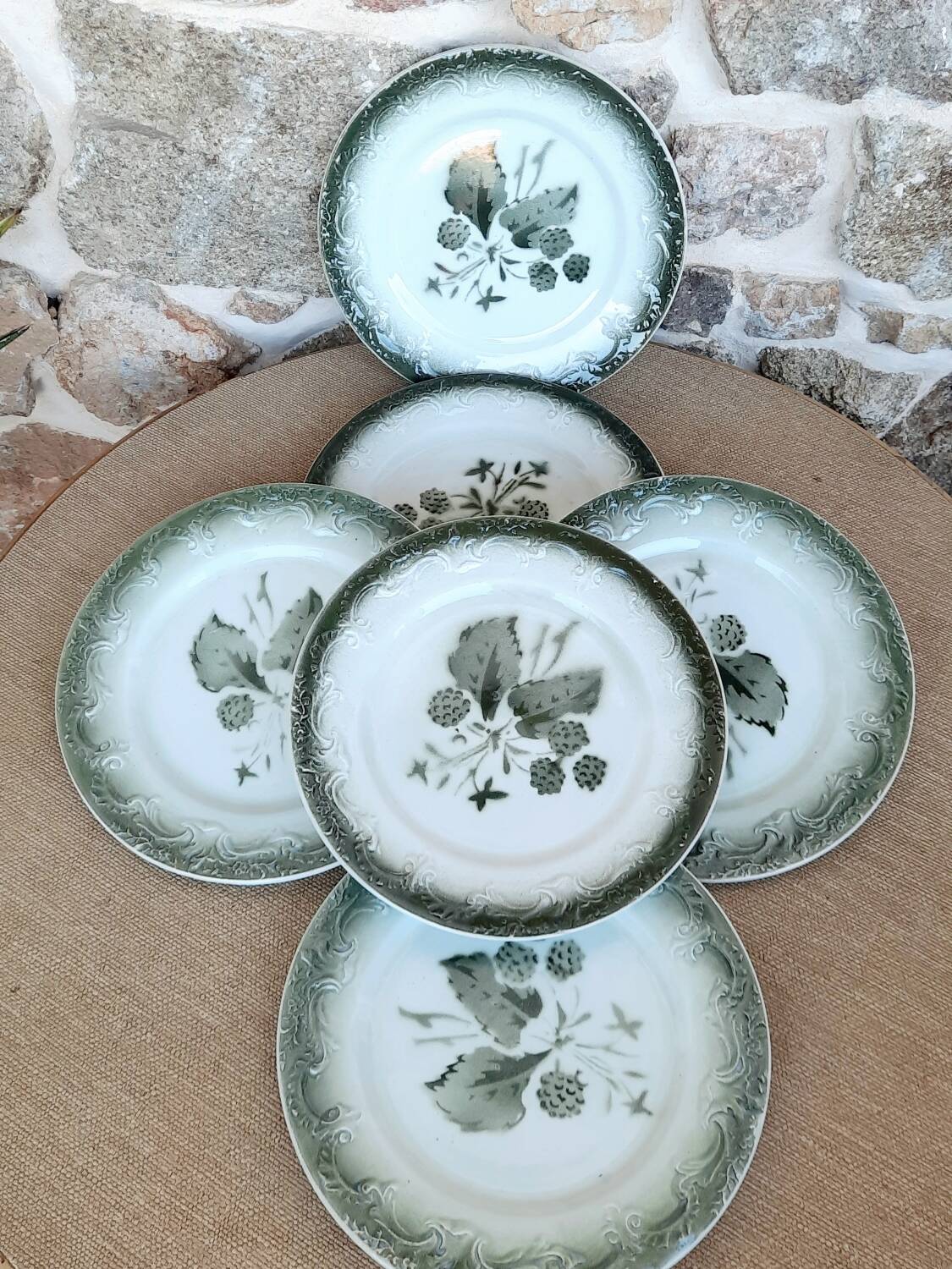 Pexonne dessert plate