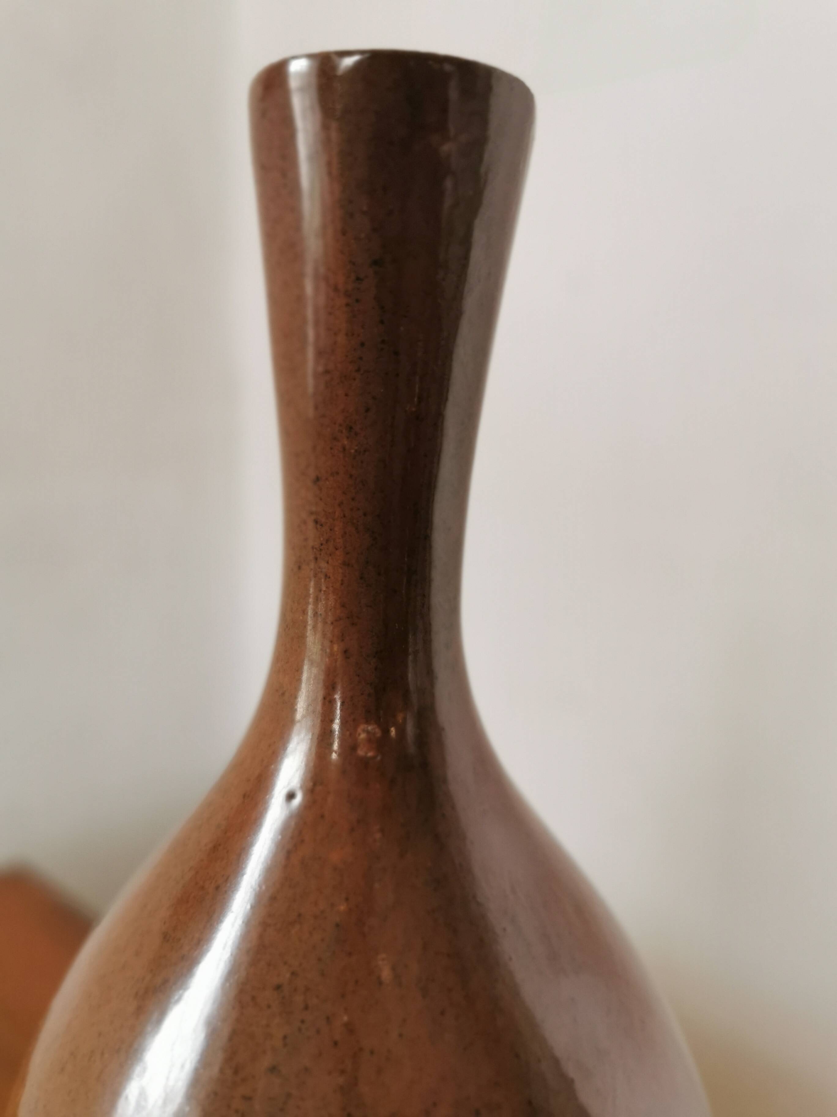 Jean Payen ceramic bottle vase