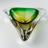Sommerso glass ashtray from Arte Nuova, Murano, Italy, 1960s.