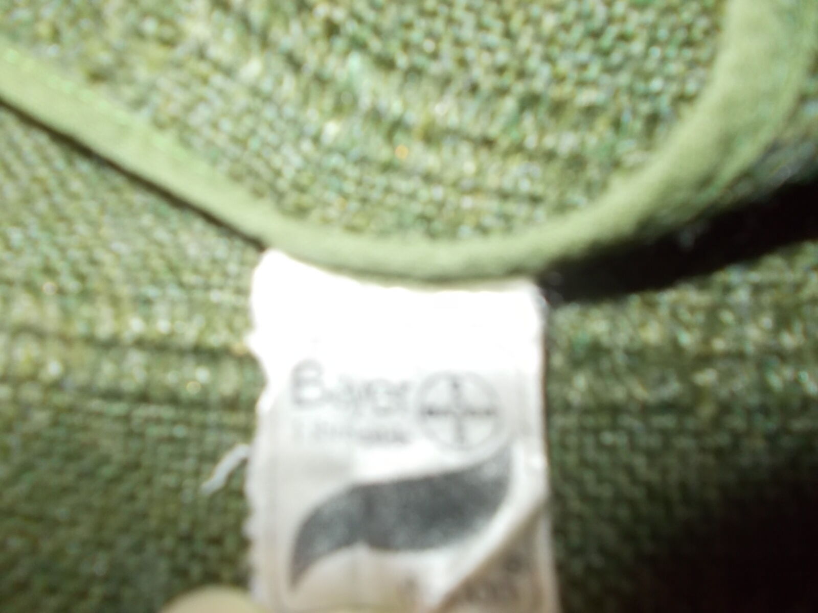 Round tablecloth 184 x 174 green-khaki