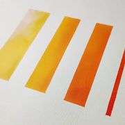 Minimalist geometric painting