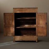 Petit meuble paysan en bois massif, vers 1900