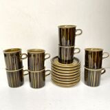 Vintage ceramic coffee cups Kosmos Arabia