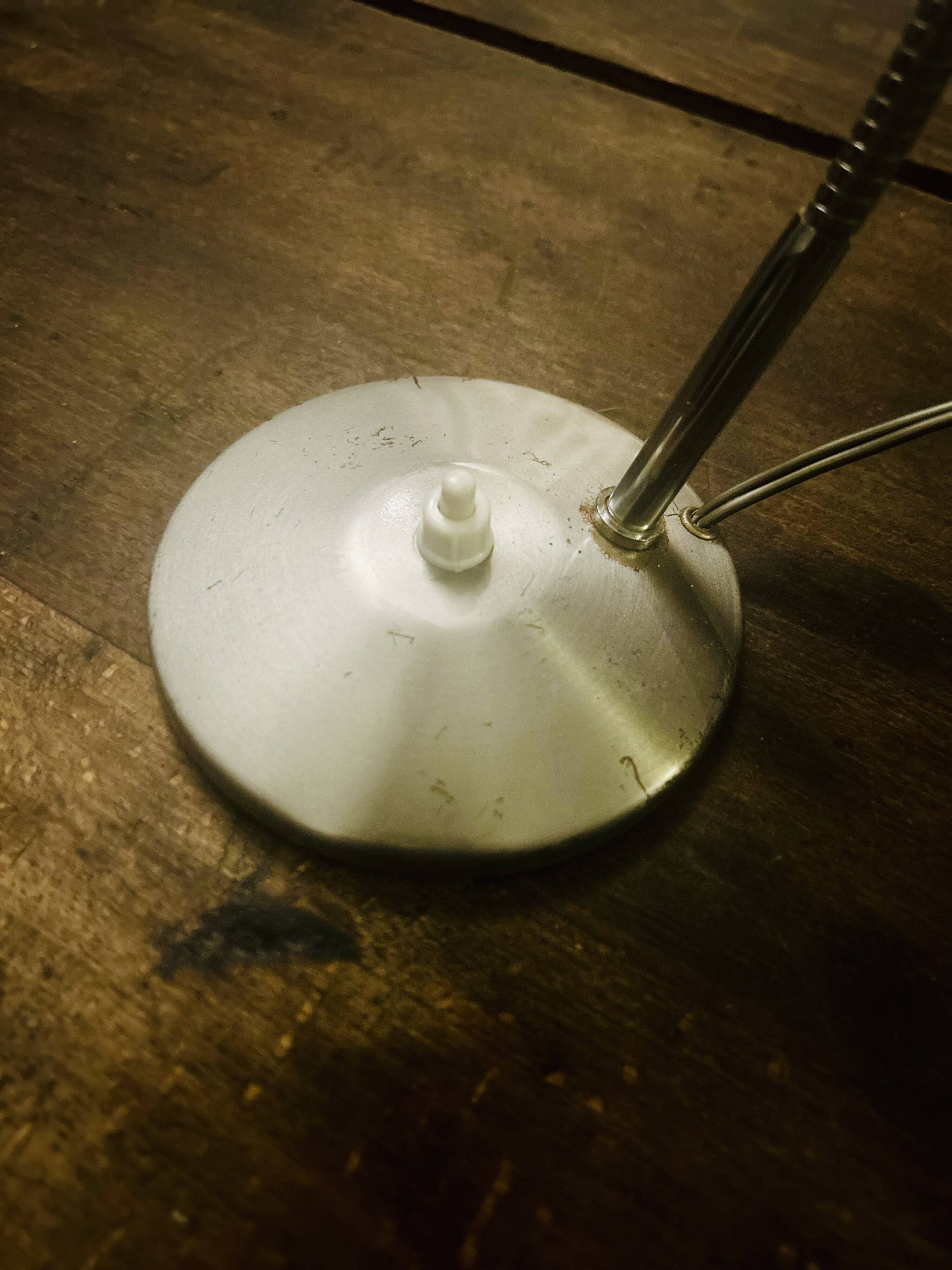 Magnificent little desk lamp from the 60s