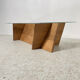 Oak coffee table from around 1960.