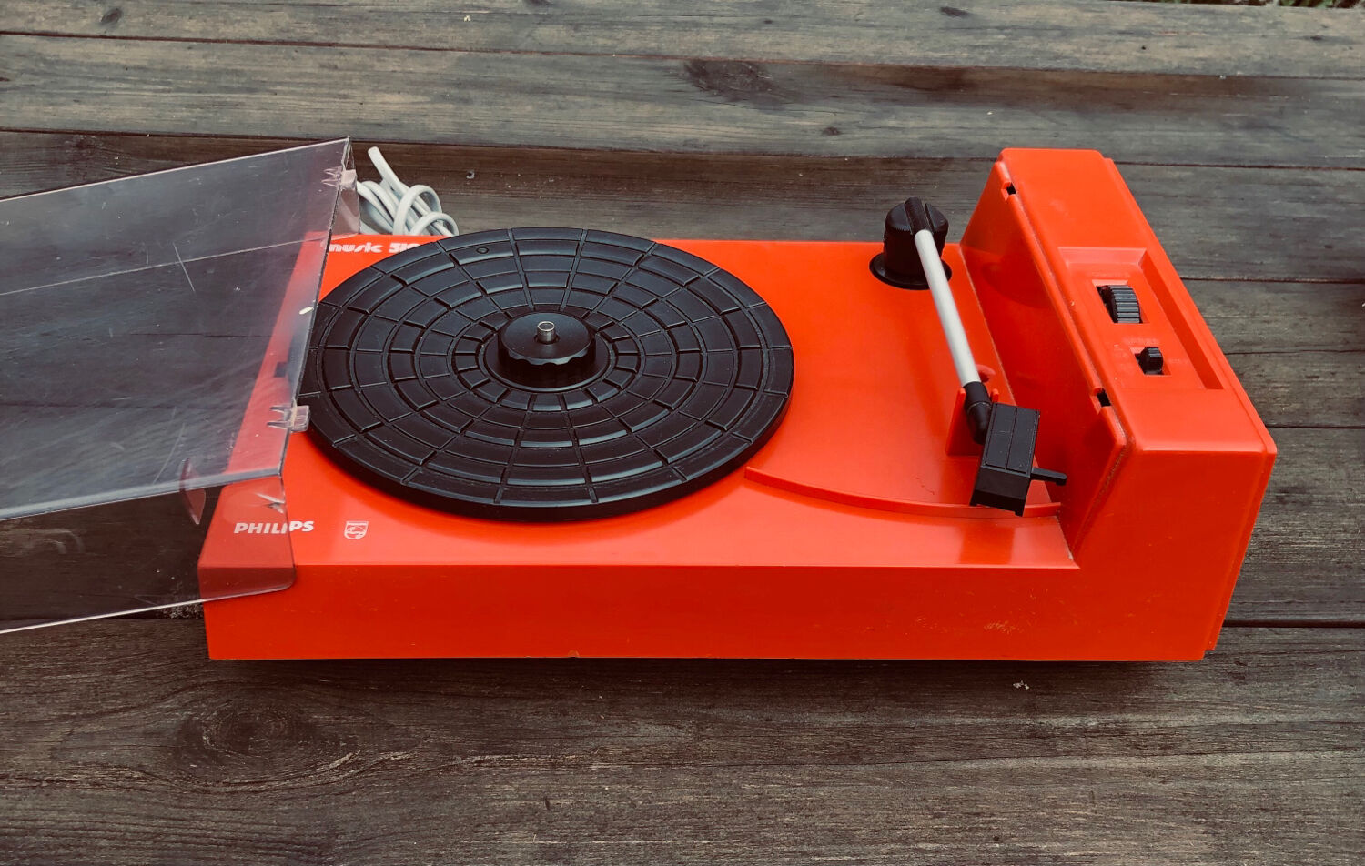 Vintage record player