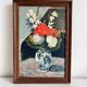 Reproduction painting of a Delft vase by Paul Cezanne