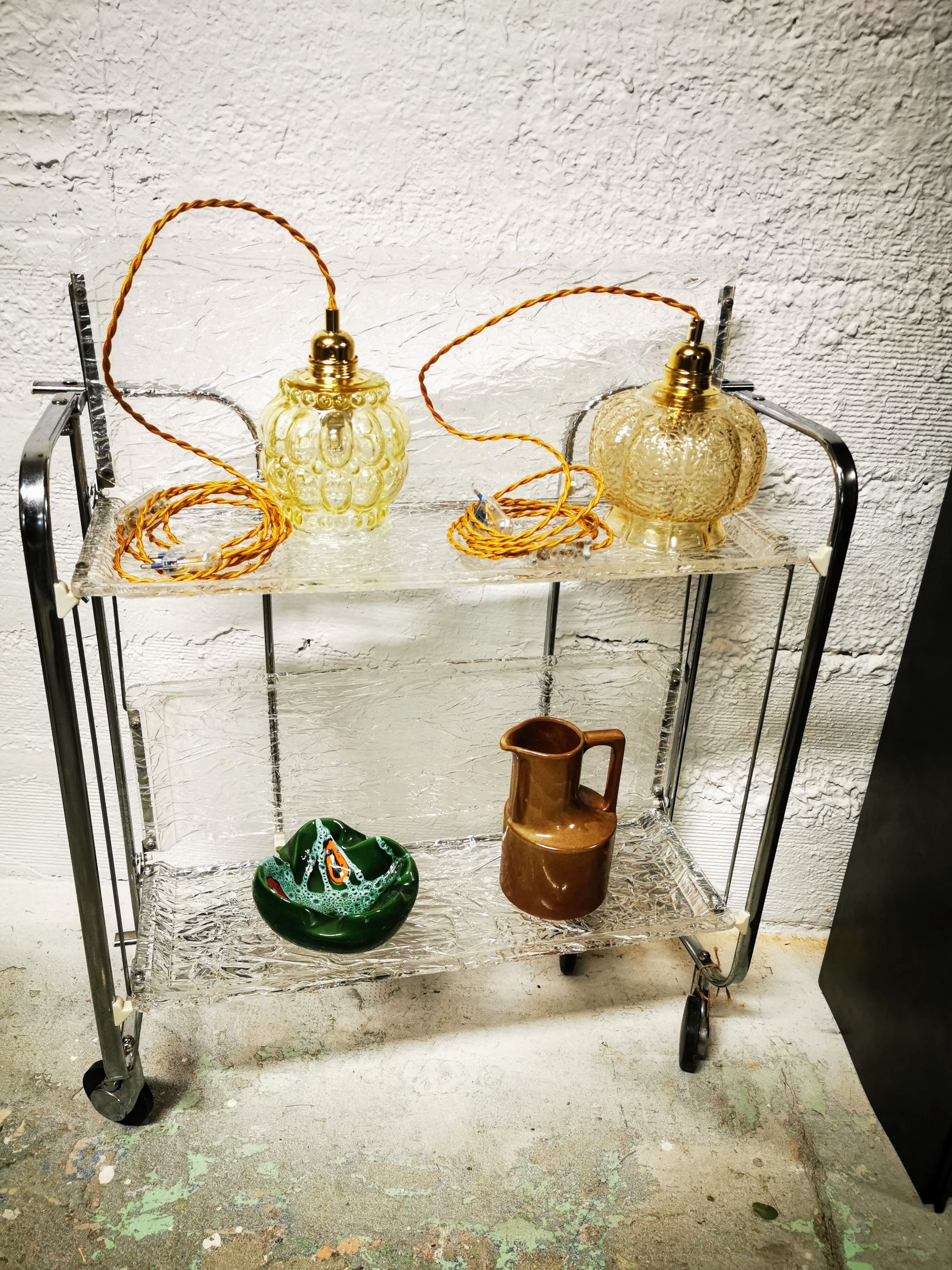 Vintage wheeled dessert