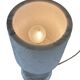 Vintage table lamp alabaster lamp, Italy 1960 minimalist
