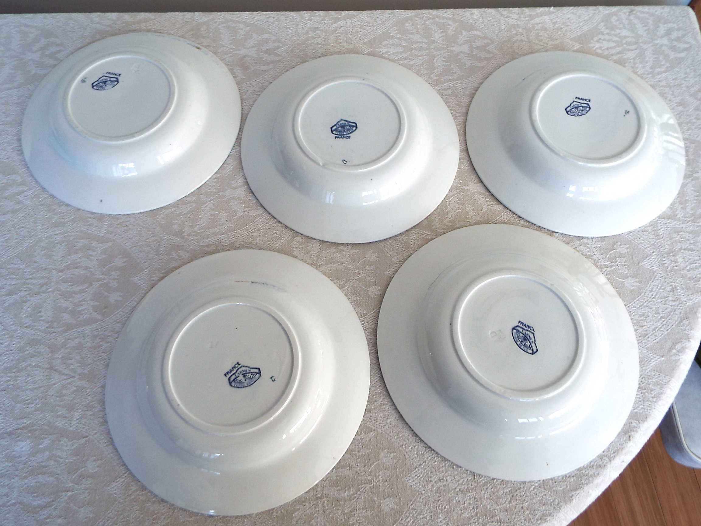 5 hollow plates iron earth