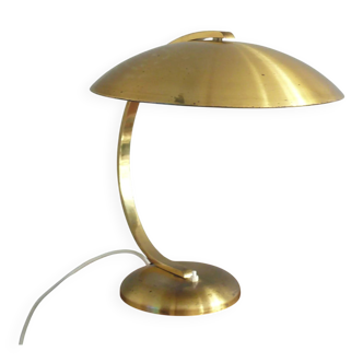 Bauhaus table lamp by Egon Hillebrand, model 5302 - "Gleibo", Germany, 1930s