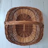 Vintage log basket