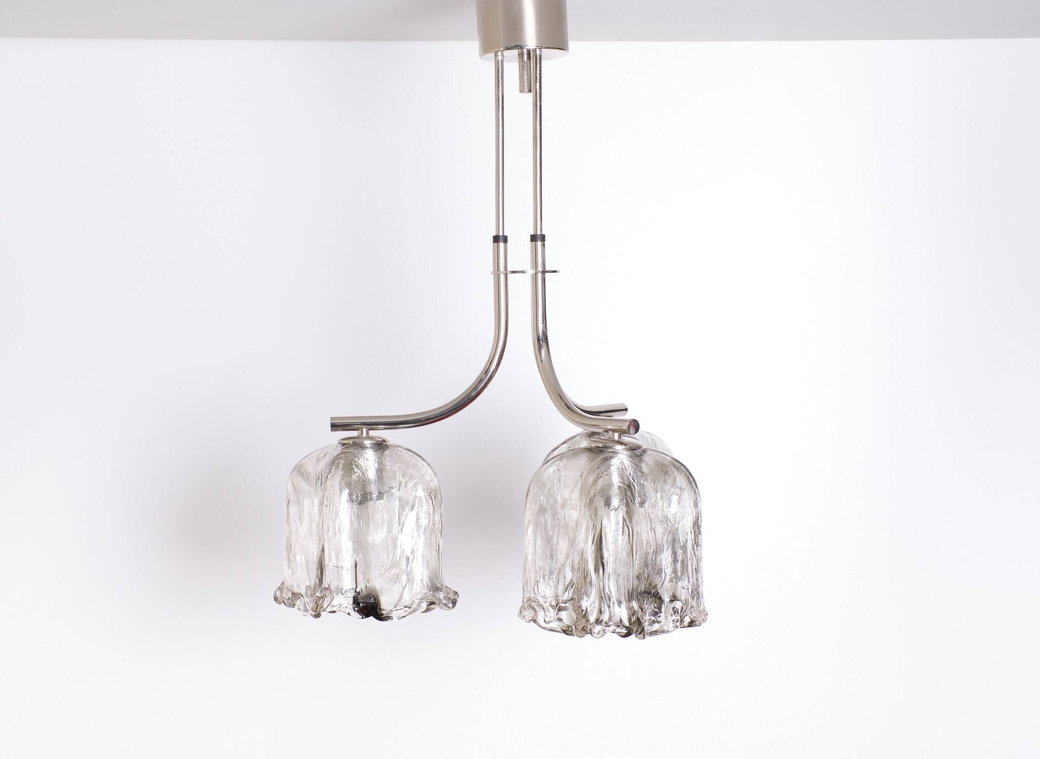 Lustre en verre de Murano années 1970