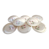8 flat plates Moulin des Loups