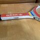 Vintage ADIDAS Cadet Wooden Tennis Racket + Sports Cover #E24