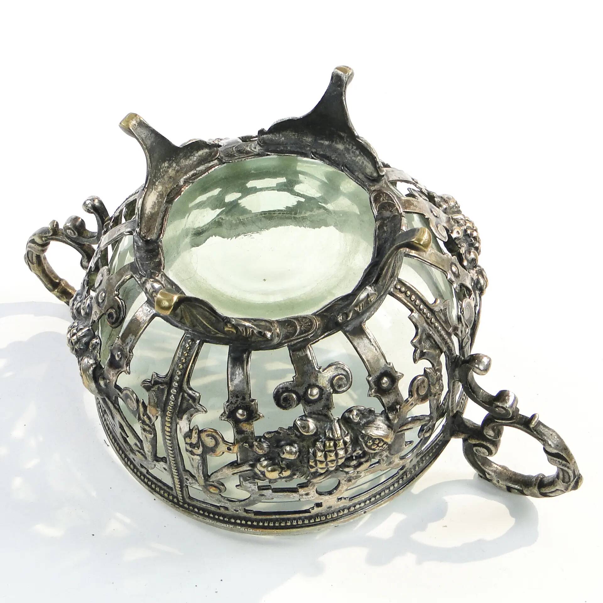 Art Nouveau sugar bowl, WMF, Germany, early 20th century