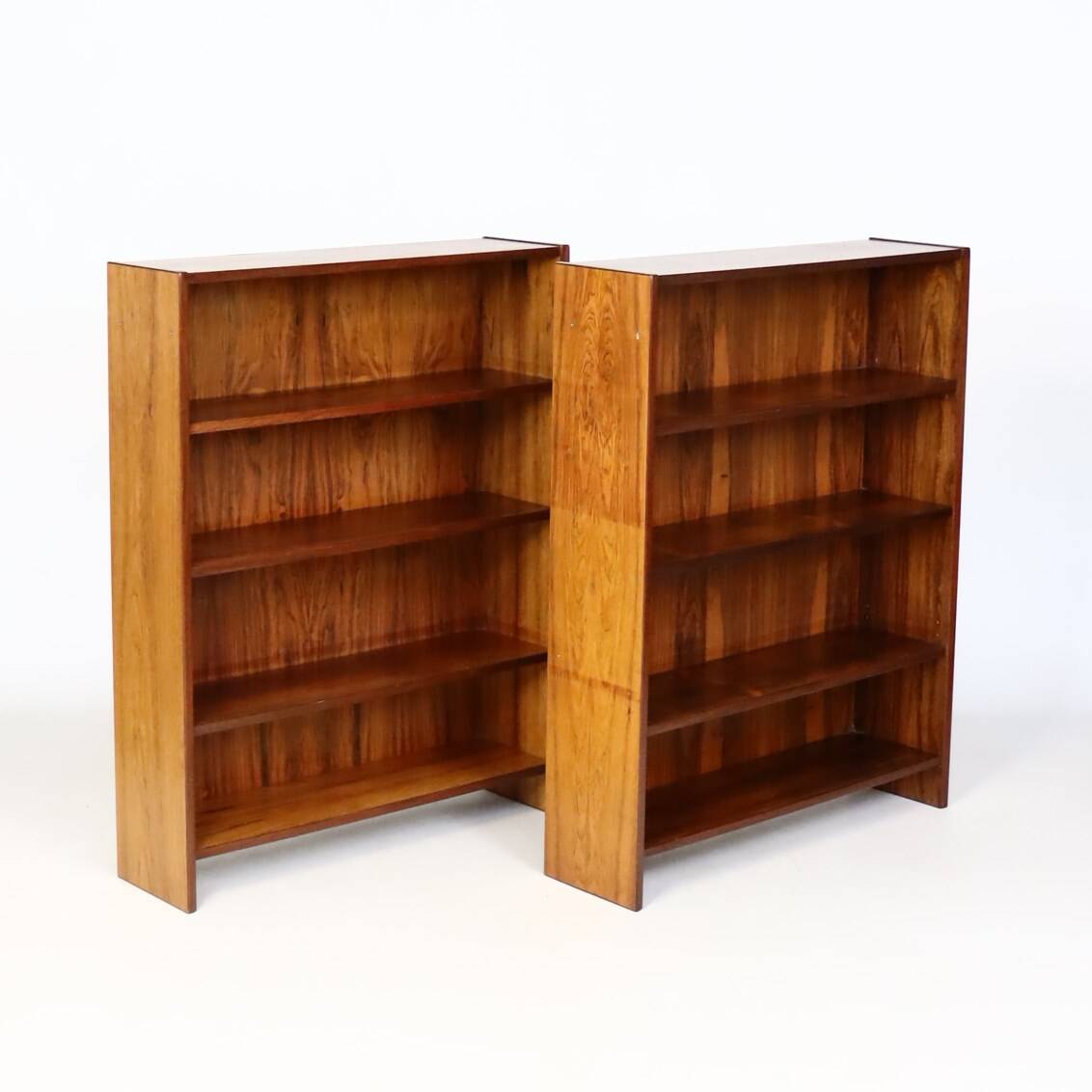 Pair of rosewood shelves from the 60s