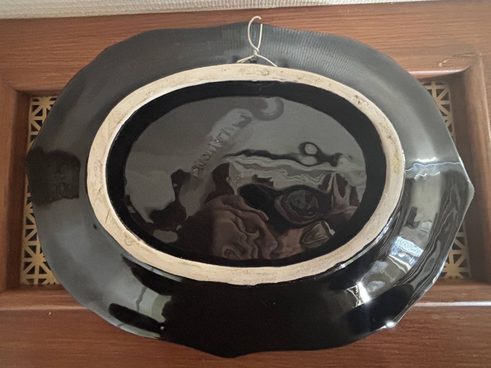 Vallauris wall decoration in polychrome ceramic, marine decor 1960.