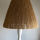 Lampadaire art déco 1950 bois et corde