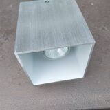 Brushed stainless steel wall lamp