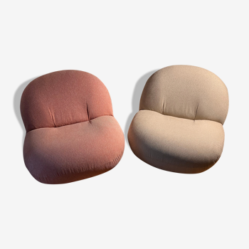 Pair of armchairs Pacha by Pierre paulin Gubi