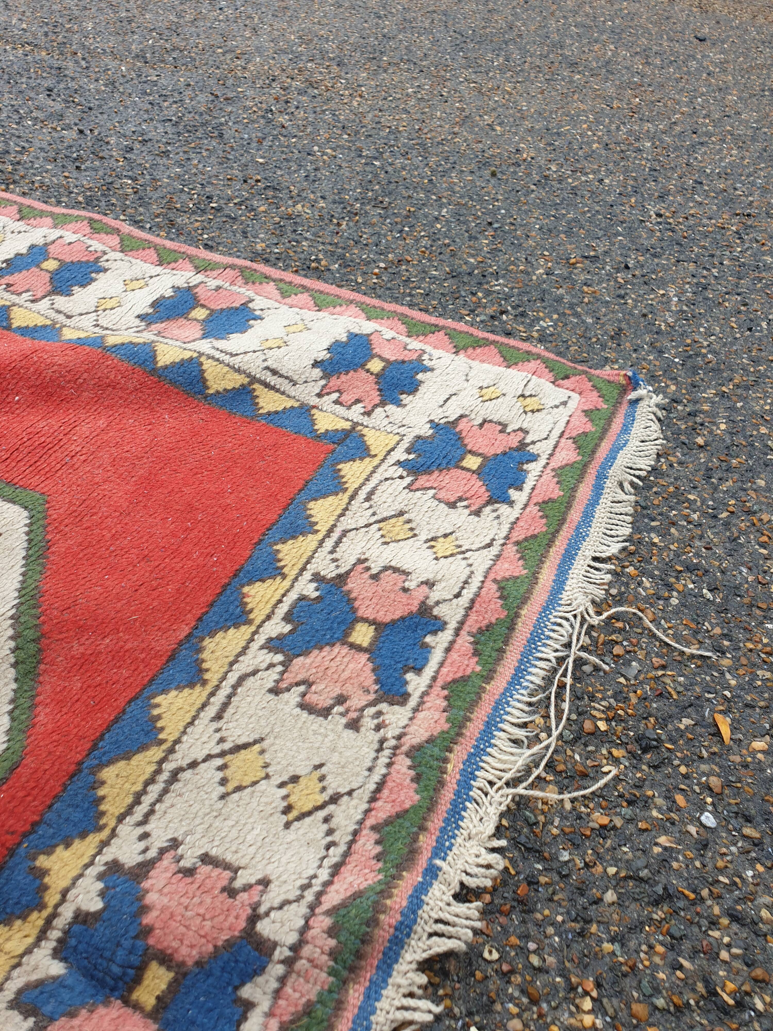 Oriental wool rug