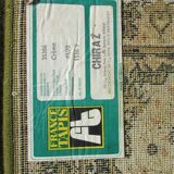 2 carpets 40 x 70 cm , green and gold