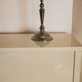Old silver candlestick