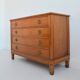 1960 vintage chest of drawers with 4 drawers