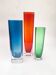 Set of 3 Murano glass vases