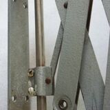 Zigzag wall lamp, accordion, metal scissors, 50s/60s design