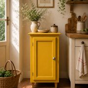 Buffet parisien art déco ocre jaune