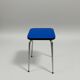 Vintage chrome and Klein blue Formica stool – restored