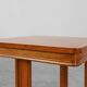 Belgian Art Deco side table with geometric top, ca. 1920