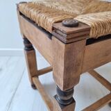 Vintage oak stool