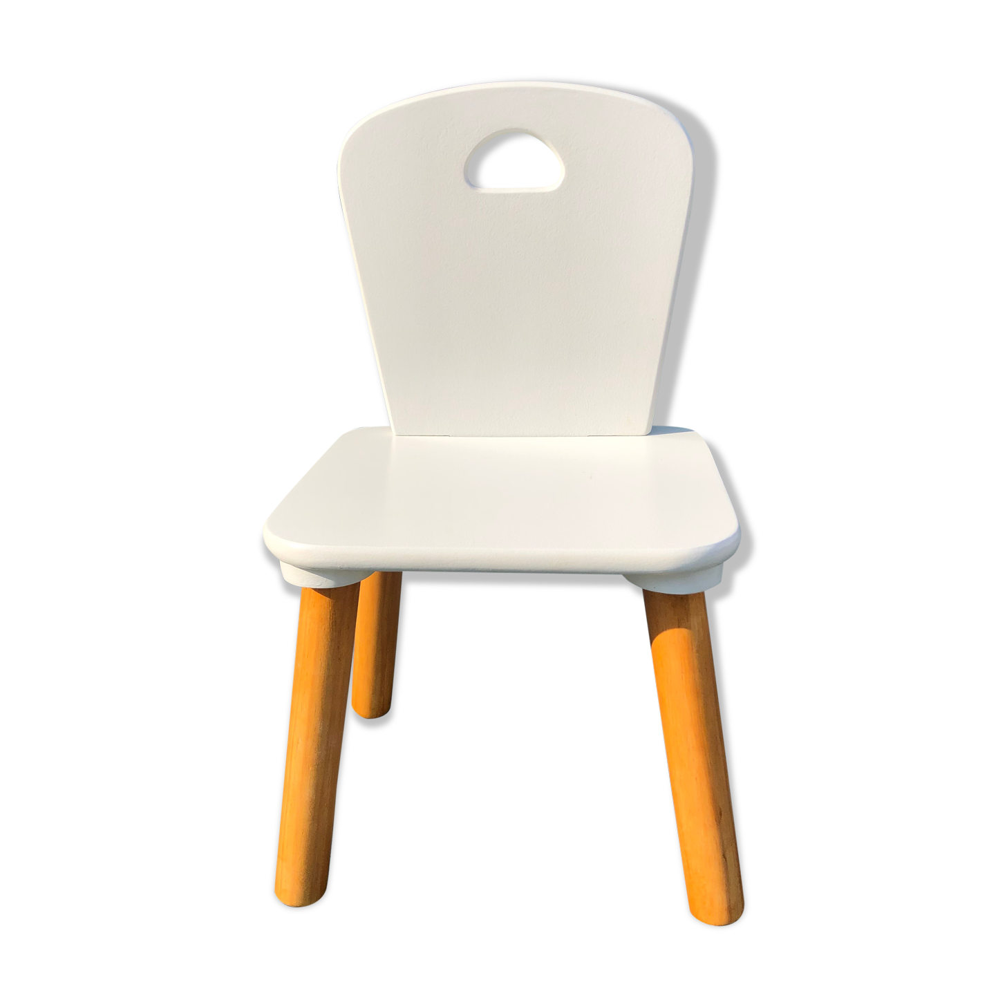 White child chair