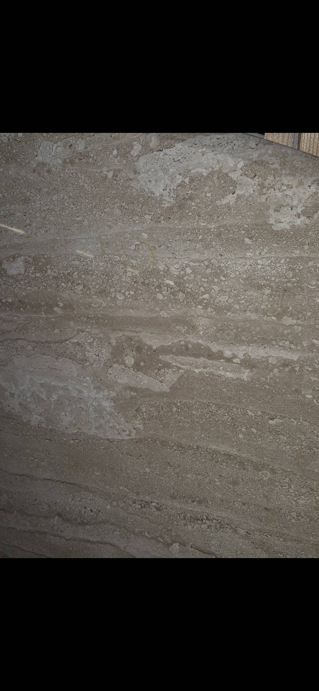 1970s travertine dining table