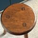 Tabouret de ferme tripode vintage