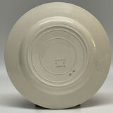 Lot de 6 assiettes plates faïence « P.B. Rochechouart -Limoges- Modèle Anna »