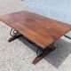 Belle Table A Manger En Fer Forgé Et Teck 180 cm 8 Convives