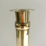 Antique, brass candlestick in the classicist style, Germany, early 20th century.