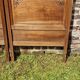 Pair of walnut headboard