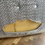 Canapé d’angle Togo ligne Roset en tissu velours beige