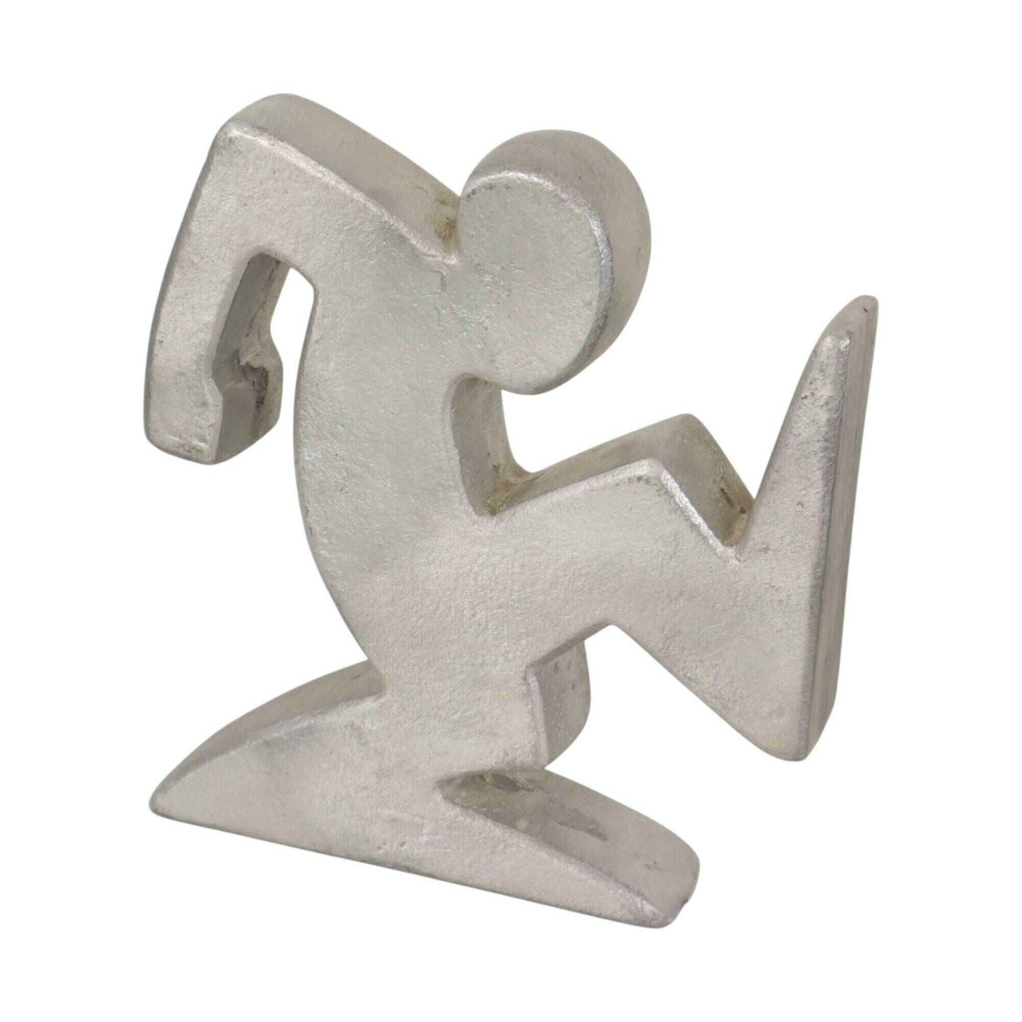 Designer Metal Bookends – La Linea (Osvaldo Cavandoli)