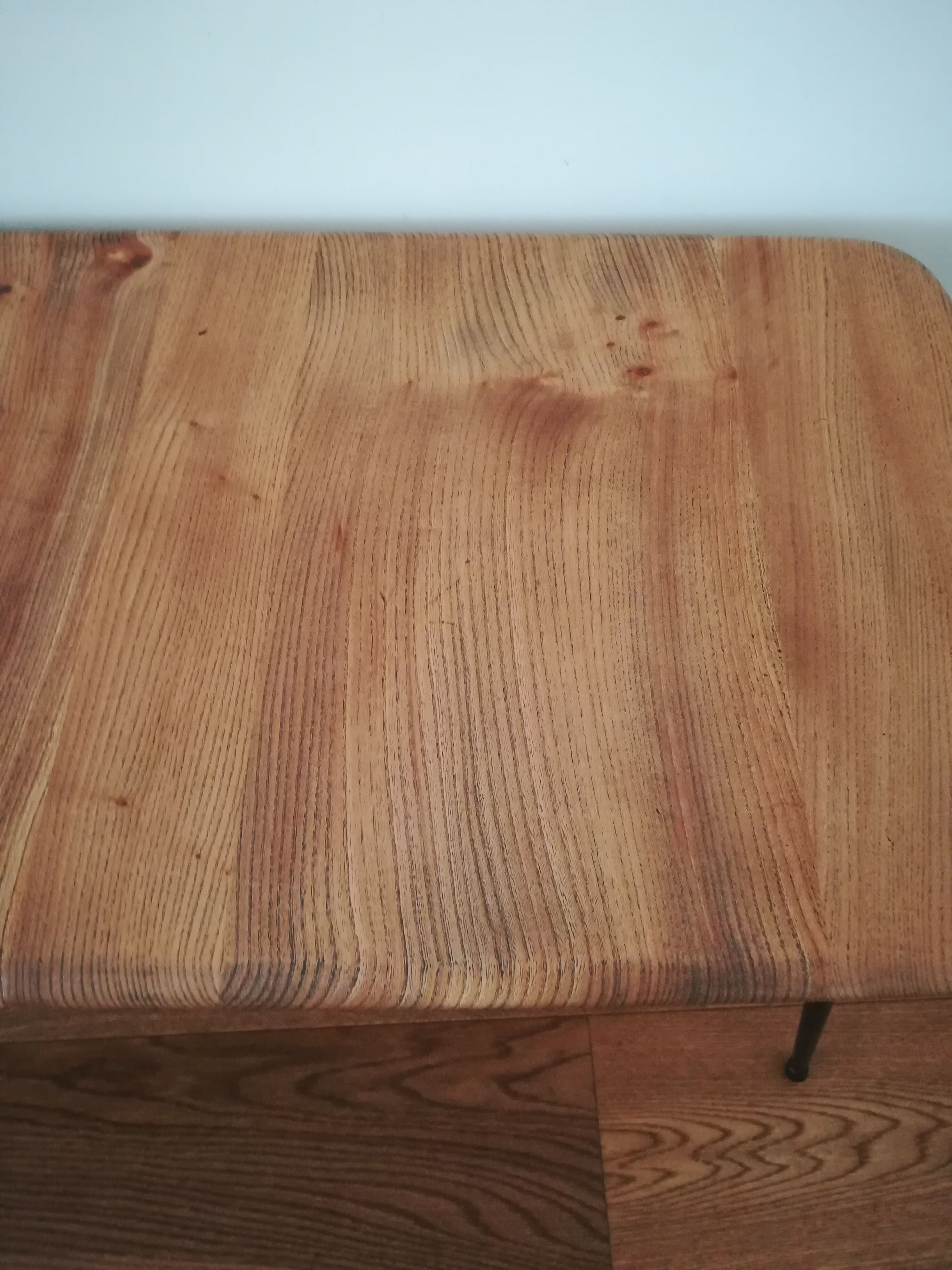 An elm coffee table