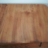 An elm coffee table
