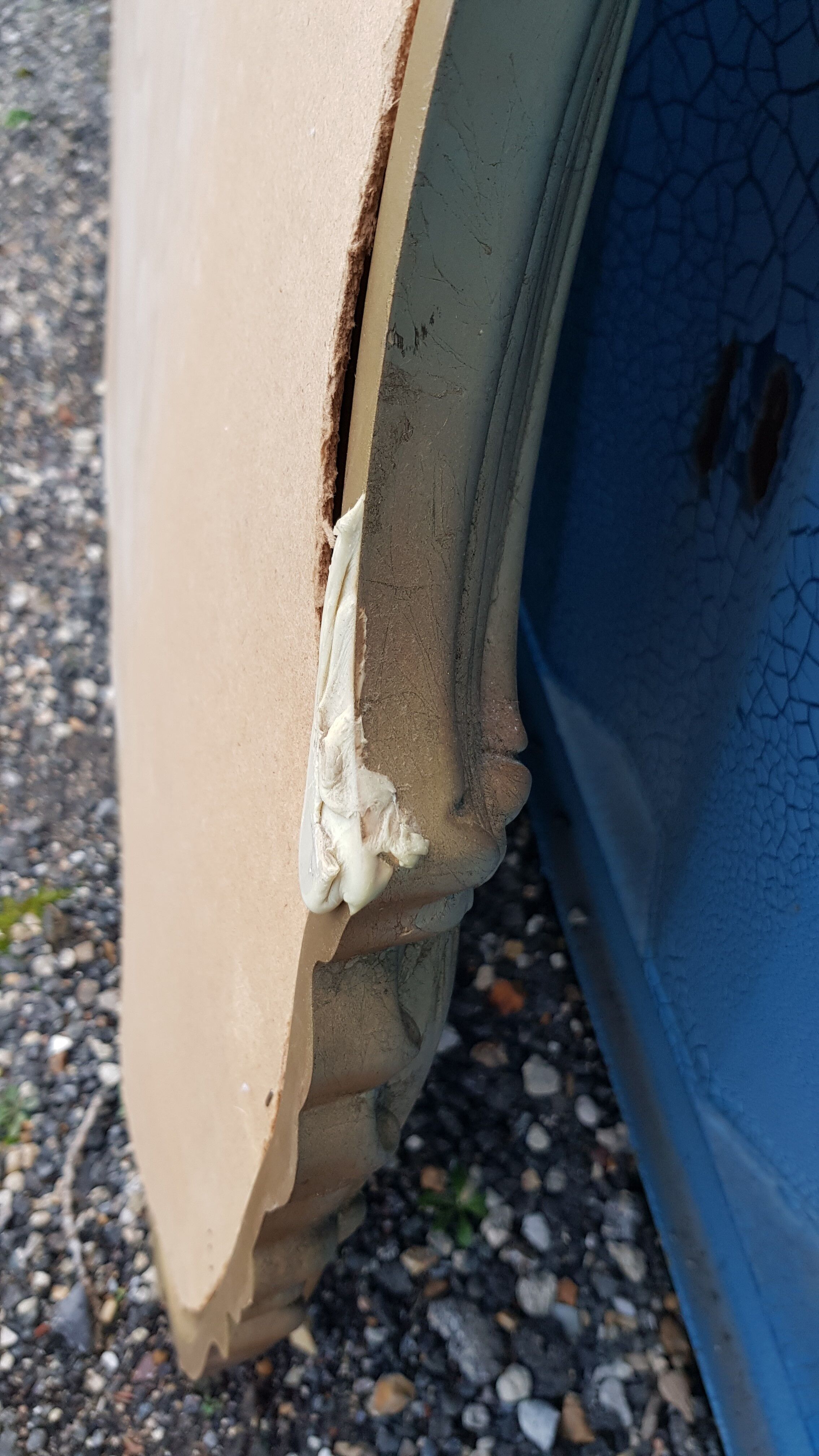 Baroque gilded mirror